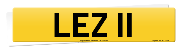 Registration number LEZ 11